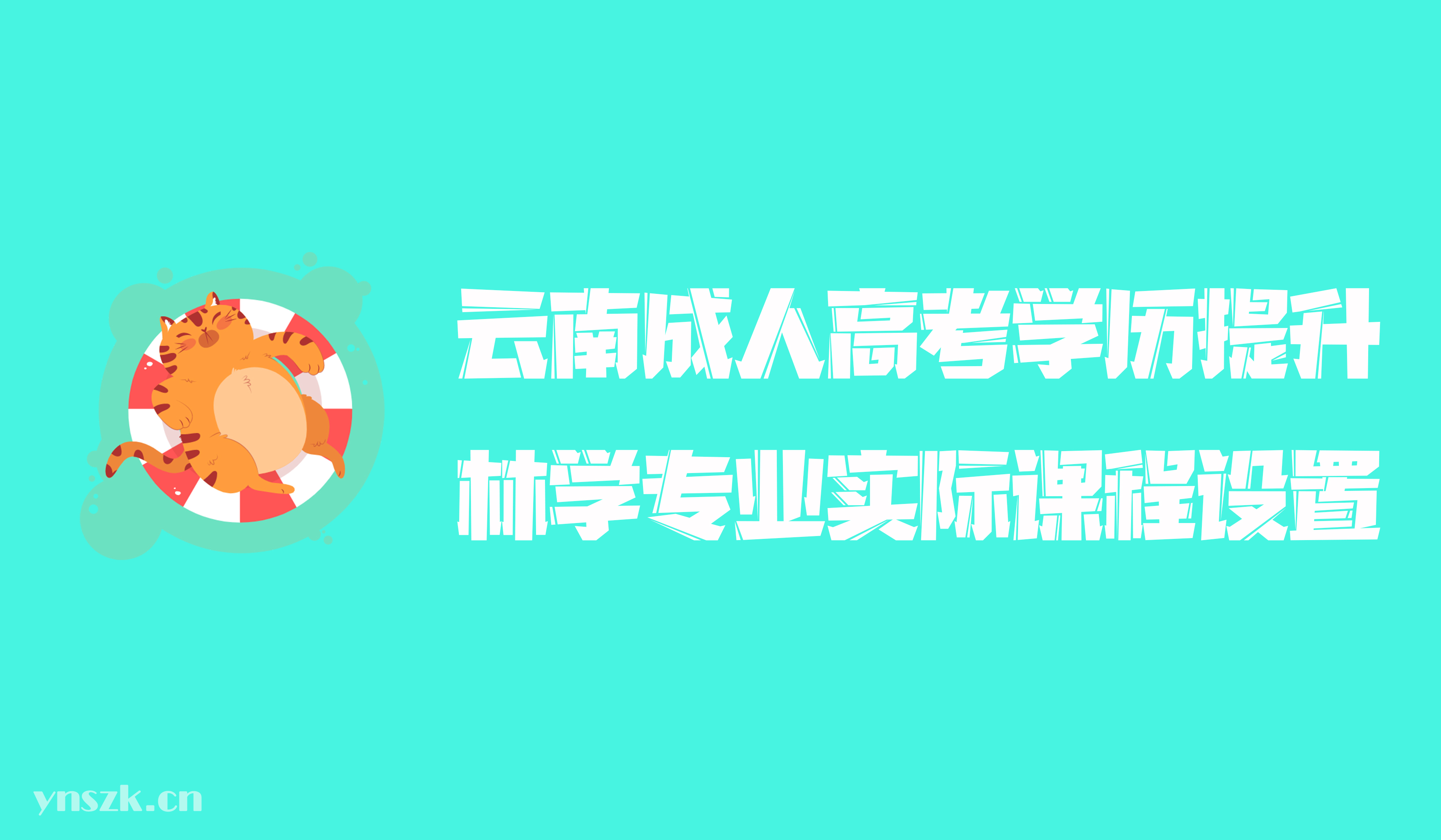 云南成人高考2021年学历提升函授形式林学专业实际课程设置