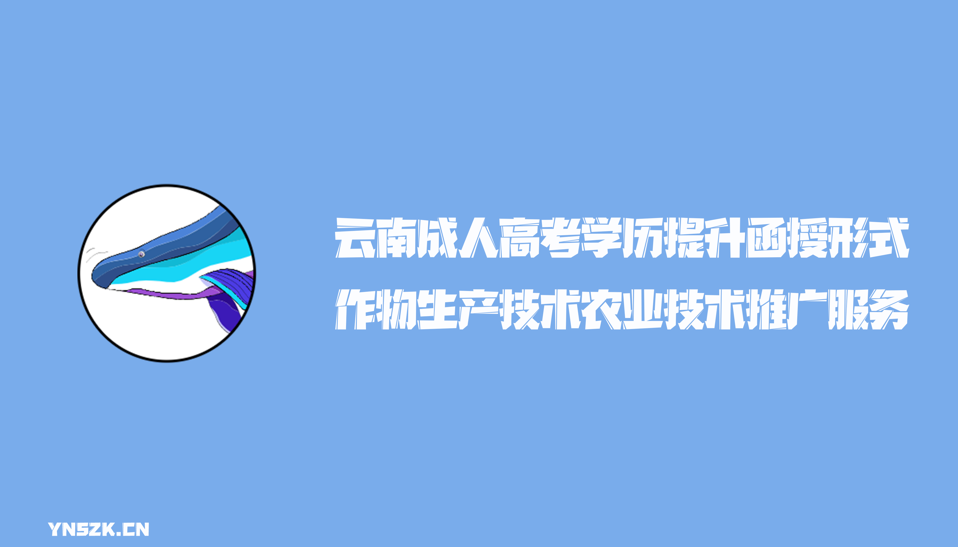 云南成人高考学历提升函授作物生产技术农业技术推广服务