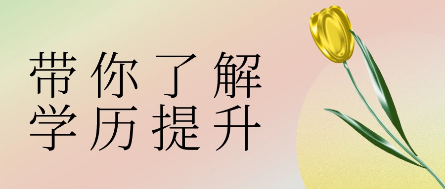 带你了解学历提升
