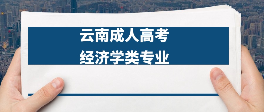 云南成人高考经济学类专业