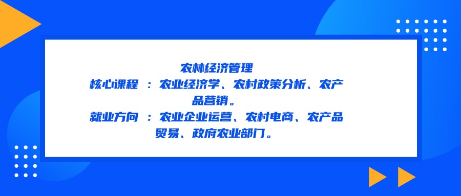 专科，农学专业报成考选什么专业？